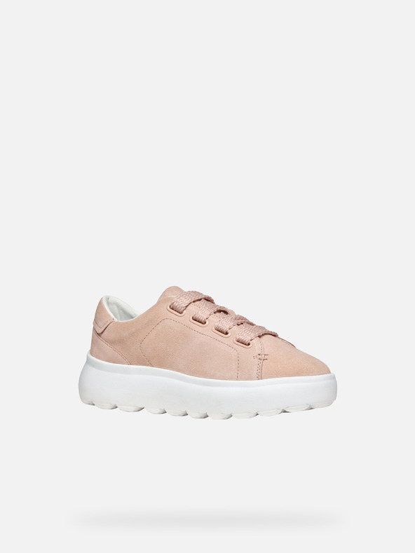 Geox Krém Geox Spherica EC4.1 női tornacipő krémszínű