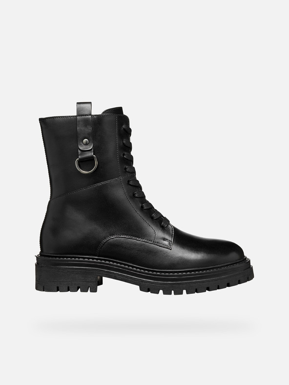 Geox Fekete női bokacsizma Geox Iridea