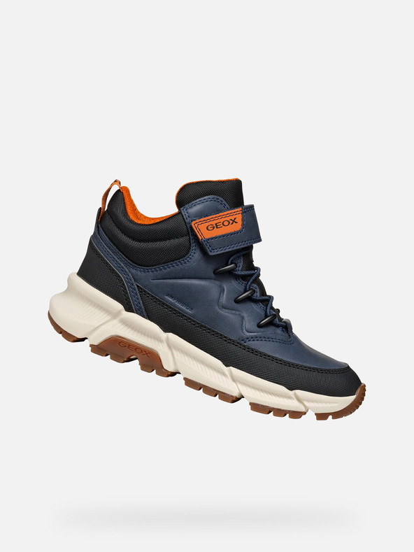 Geox Sötétkék Geox Flexyper Plus fiú bokacsizma