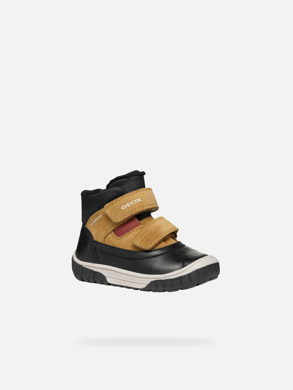 Geox Fekete Geox Omar WPF fiú bokacsizma