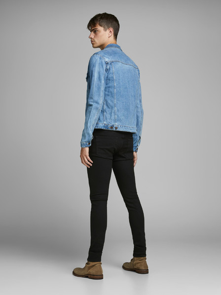 Jack & Jones Fekete férfi skinny fit farmer Jack & Jones Liam