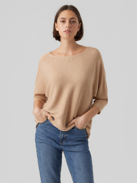 Vero Moda Női bézs színű pulóver VERO MODA Nora