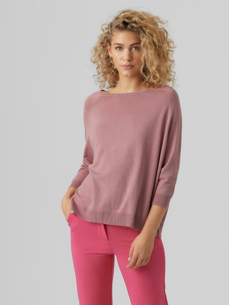 Vero Moda Régi rózsaszínű könnyű pulóver VERO MODA Nellie