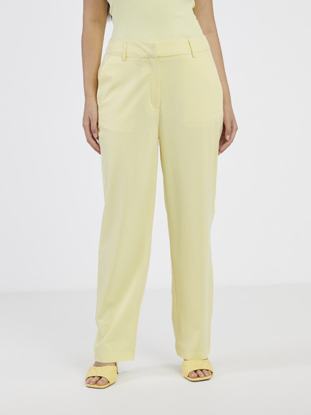 Vero Moda VERO MODA Zelda világossárga női nadrág VERO MODA Zelda világossárga női nadrág