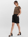 Vero Moda Fekete női VERO MODA Zelda rövidnadrág