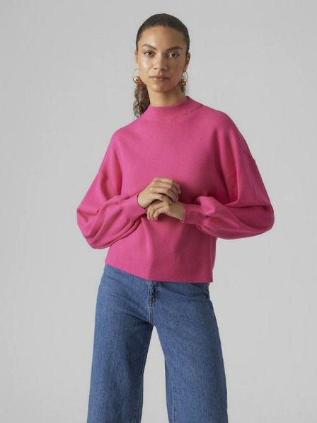 Vero Moda Rózsaszín női VERO MODA Nancy pulcsi