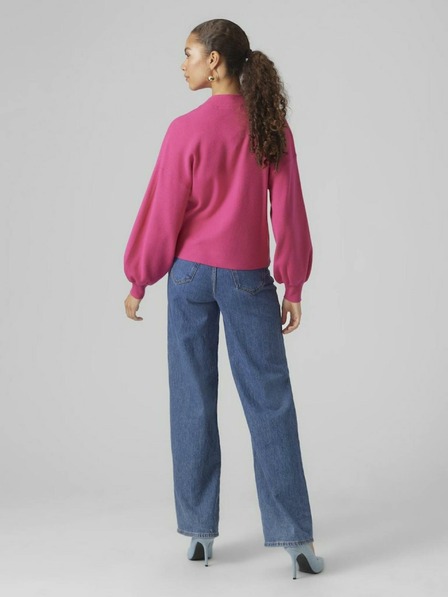 Vero Moda Rózsaszín női VERO MODA Nancy pulcsi