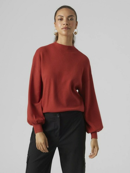 Vero Moda VERO MODA Nancy piros női pulóver VERO MODA Nancy piros női pulóver