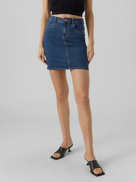 Vero Moda Sötétkék Női farmer szoknya Vero Moda Luna Luna