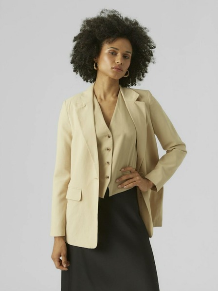 Vero Moda Bézs női kabát Vero Moda Carmen