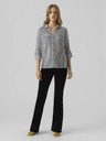 Vero Moda Fehér és kék női csíkos blúz Vero Moda Bumpy Vero Moda Bumpy