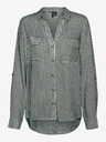 Vero Moda Fehér és zöld Vero Moda Bumpy női csíkos ing Vero Moda Bumpy