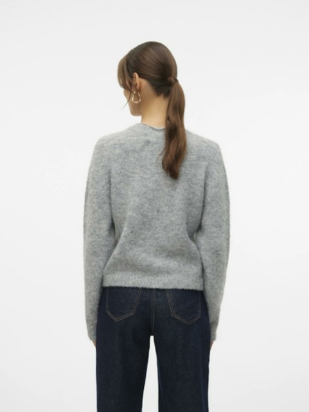 Vero Moda Világosszürke női pulóver Vero Moda Novah Novah