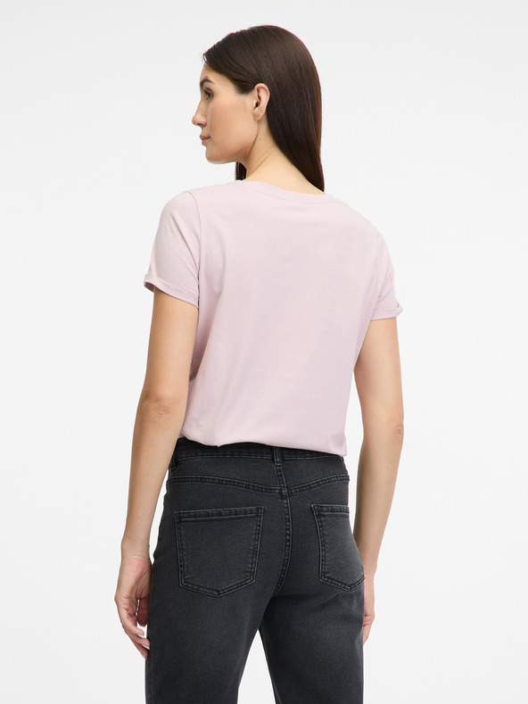 Orsay ORSAY világos rózsaszín női rövid ujjú póló