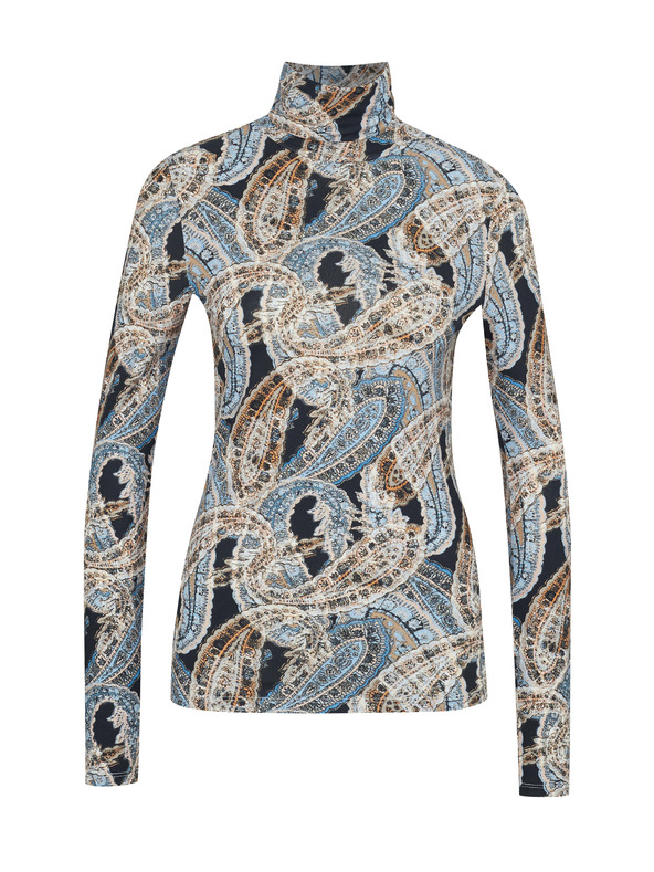 Orsay ORSAY kék mintás női garbó