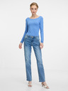 Orsay ORSAY kék hosszú ujjú női póló