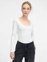 Orsay ORSAY fehér hosszú ujjú női póló