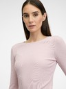 Orsay ORSAY világos rózsaszín női hosszú ujjú póló