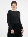 Orsay ORSAY fekete, hosszú ujjú női póló