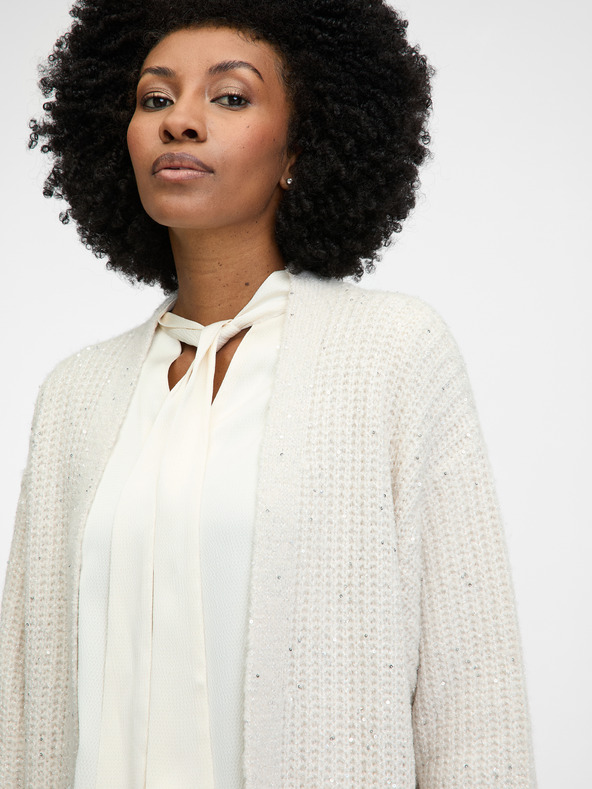 Orsay ORSAY krémszínű női kardigán