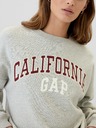 GAP Logós oversized pulóver GAP