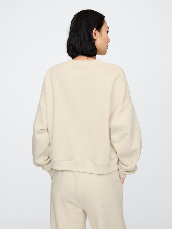 GAP Oversize polár pulóver GAP