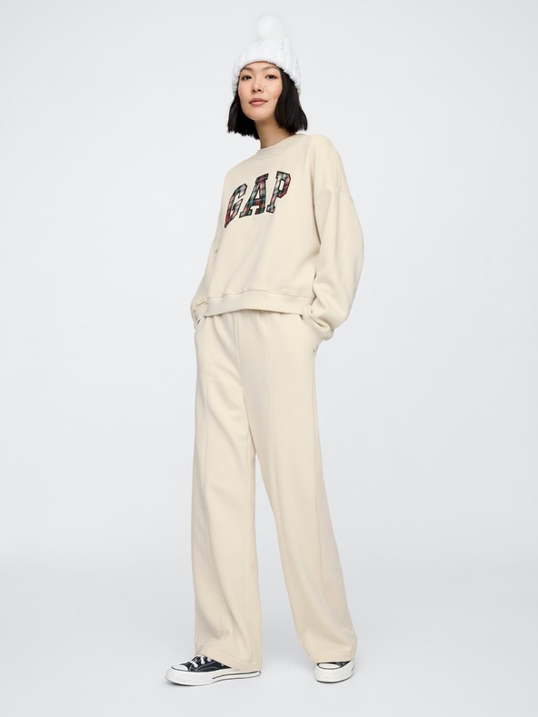 GAP Oversize polár pulóver GAP