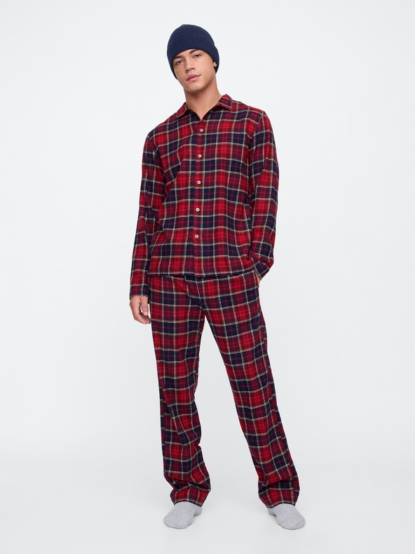 GAP Flanel pizsama szett GAP