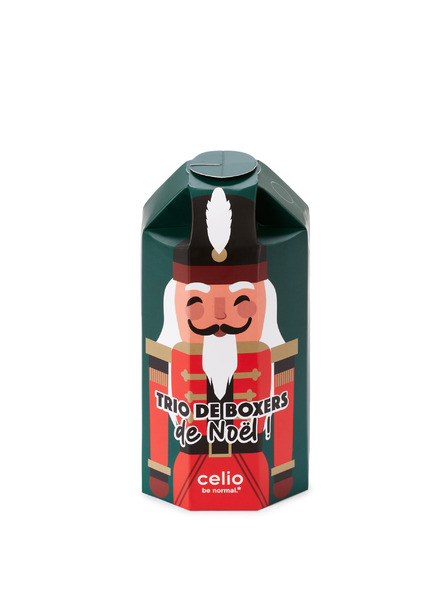 Celio Diótörő boxer ajándékcsomag, 3 db Celio