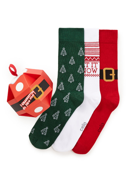 Celio Ajándékcsomag zokni, 3db ONE SIZE Celio