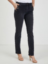 Orsay ORSAY fekete straight fit női farmer