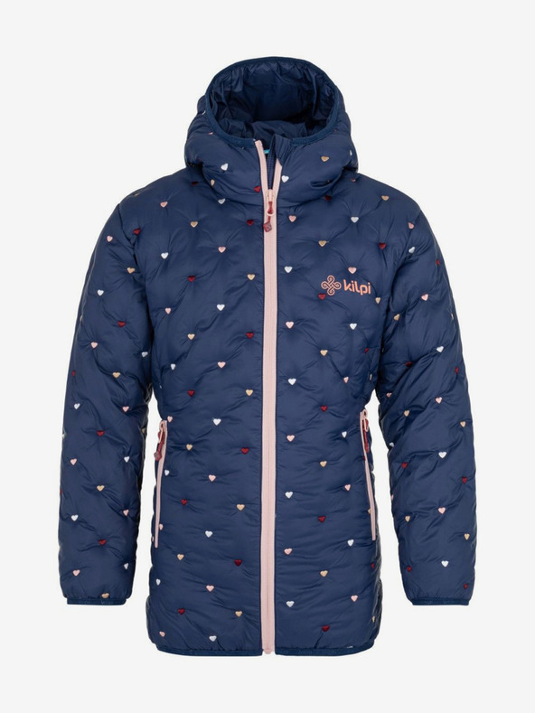 Kilpi Sötétkék steppelt télikabát lányoknak Kilpi DAMIA-M