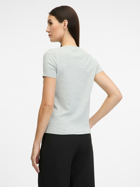 Orsay ORSAY világosszürke női rövid ujjú póló