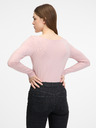 Orsay ORSAY világos rózsaszín női hosszú ujjú póló