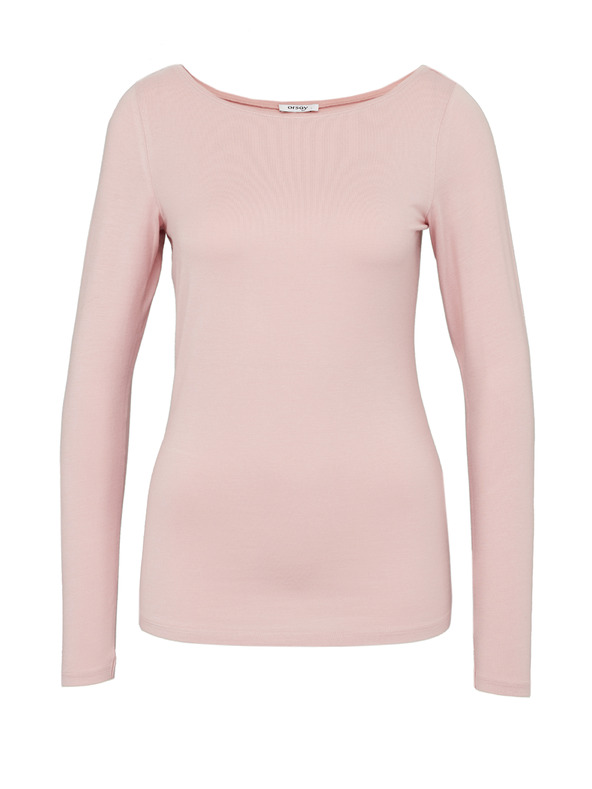 Orsay ORSAY világos rózsaszín női hosszú ujjú póló