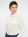 Orsay ORSAY krémszínű női hosszú ujjú póló