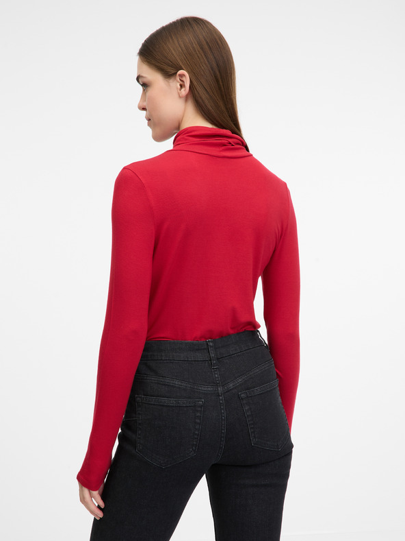 Orsay Orsay piros női hosszú ujjú póló