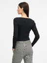 Orsay ORSAY fekete, hosszú ujjú női póló