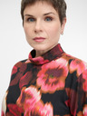 Orsay Orsay piros mintás női hosszú ujjú póló