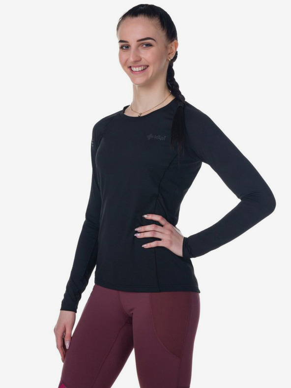 Kilpi Fekete női funkcionális póló Kilpi LINA