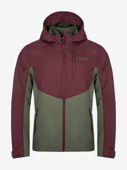 Kilpi Khaki és bordó színű férfi outdoor dzseki Kilpi SONNA-M