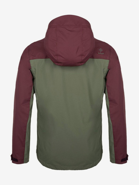 Kilpi Khaki és bordó színű férfi outdoor dzseki Kilpi SONNA-M