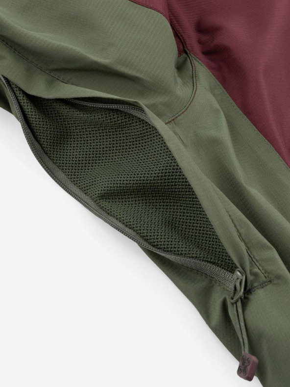 Kilpi Khaki és bordó színű férfi outdoor dzseki Kilpi SONNA-M