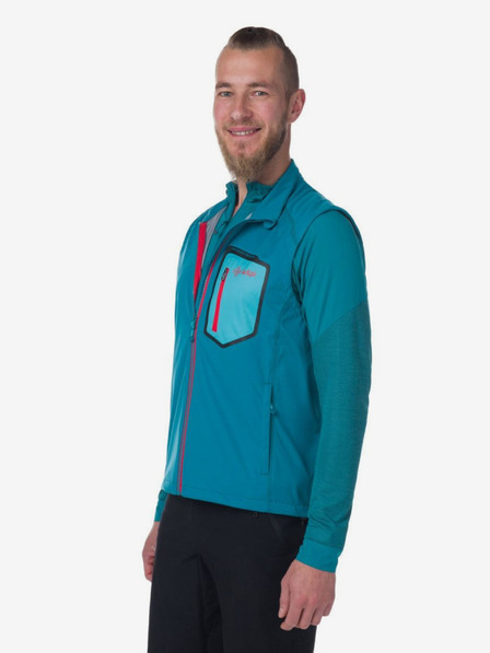 Kilpi Türkiz férfi softshell mellény Kilpi Riello-M