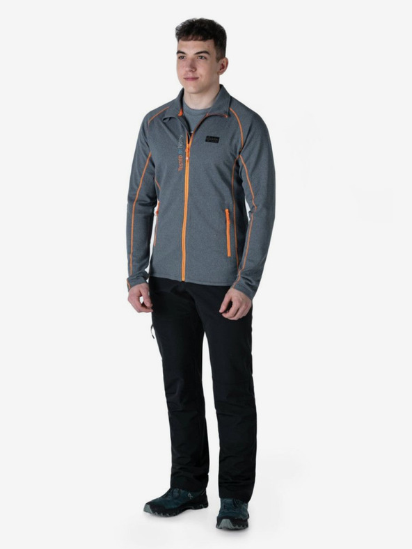 Kilpi Sötétszürke férfi szabadtéri melegítő Kilpi TAUER-M