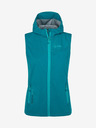 Kilpi Petrol színű női softshell mellény Kilpi Monilea-W