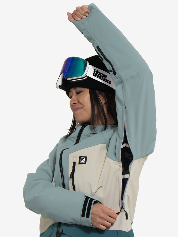 Horsefeathers Larra II kabát - kék köd Horsefeathers