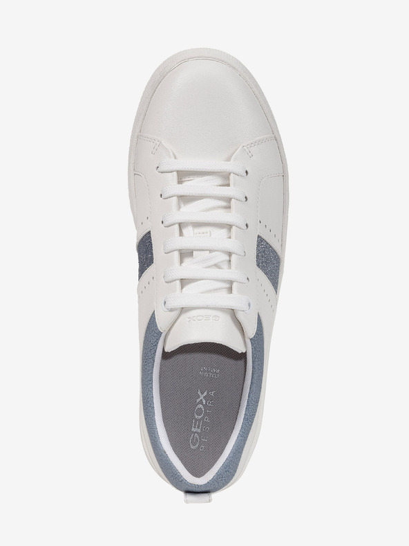 Geox Kék-fehér Geox Skyely platformos női sportcipő