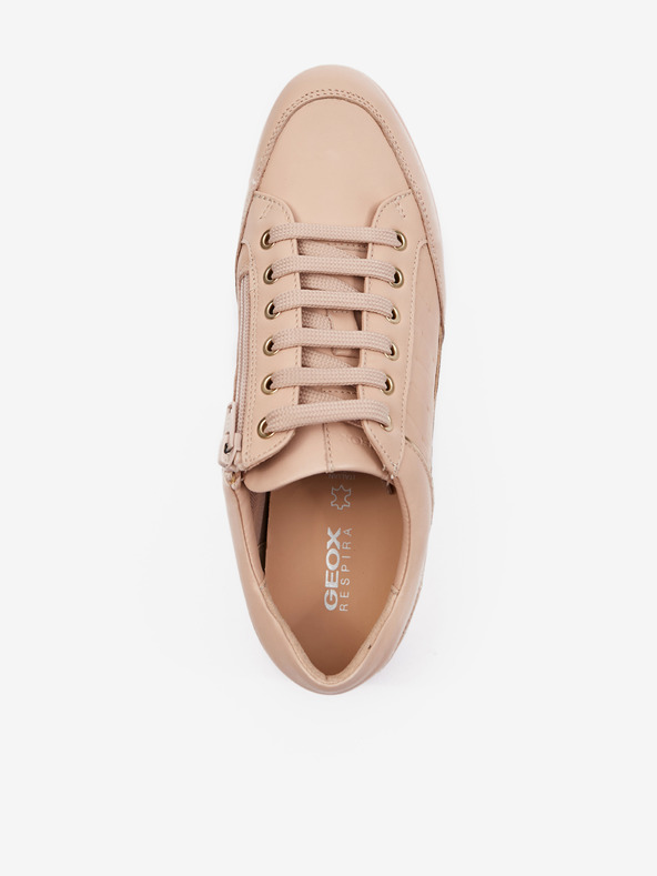 Geox Bézs színű női Geox Myria bőr tornacipő