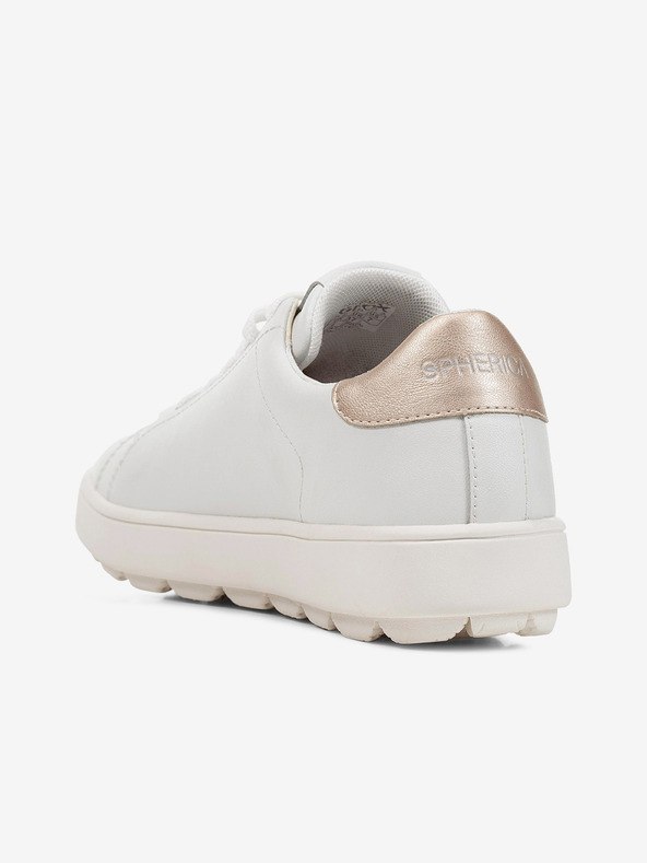 Geox Fehér Geox Spherica Ecub női bőr sportcipő
